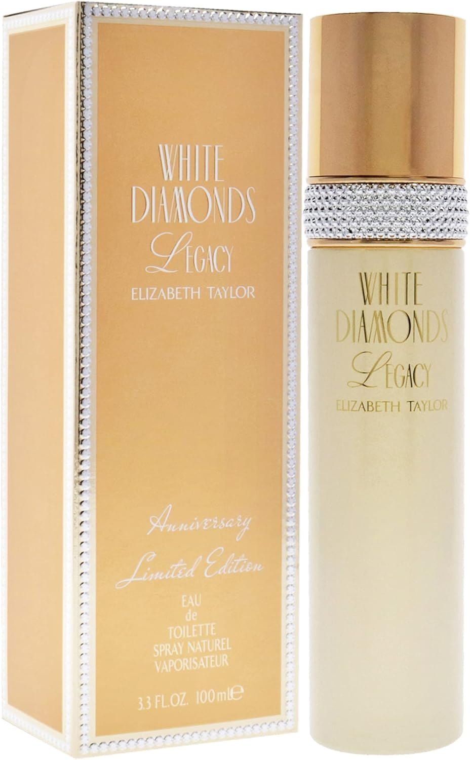 Elizabeth Taylor White Diamonds Legacy Eau De Toilette Spray for Women 100 Ml image number 2