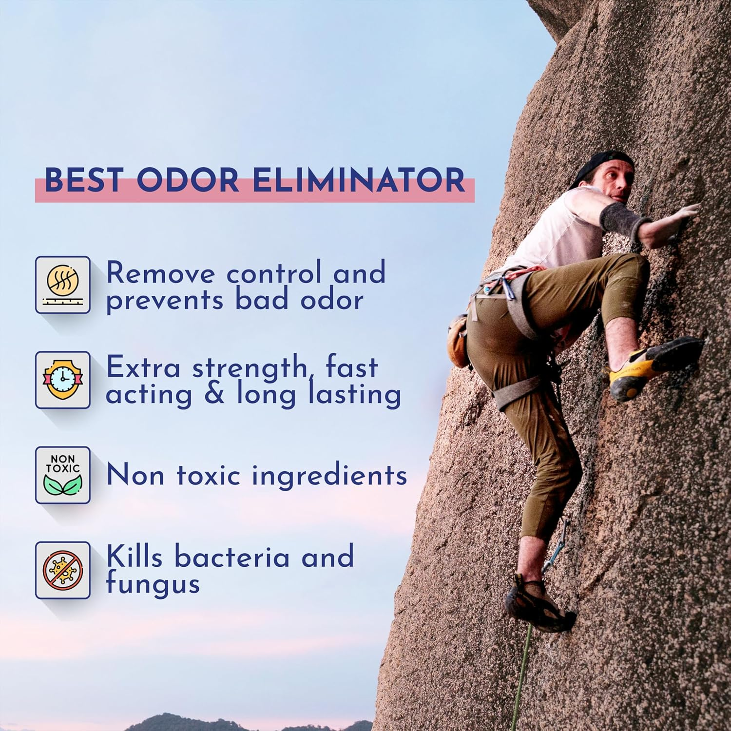 Mannlich Foot & Shoe Spray, Prevents Odor Shoes & Socks -Skin Soothing and Non Irritating, Revitalizes Tired Feet, Organic & Cruelty-Free image number 5