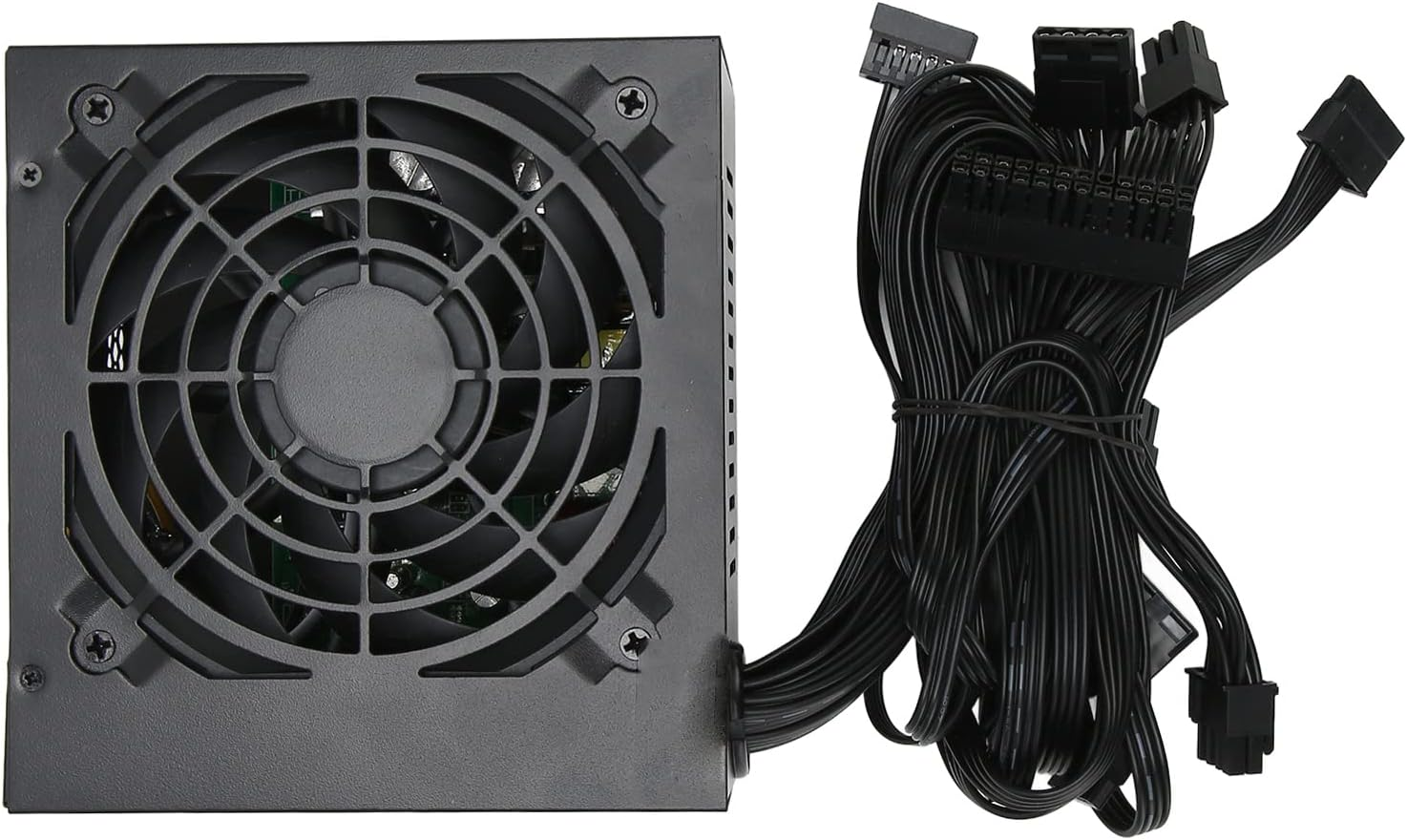 Desktop System Power, Multi Protection Auto Break 120Mm Bearing 550W Power Supply for Gaming image number 2