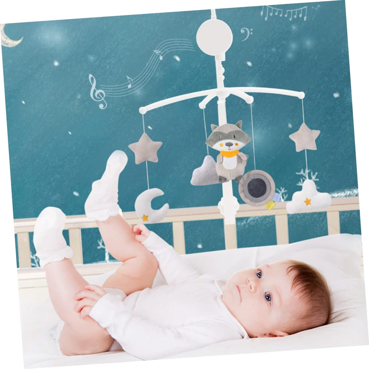 SHOWERORO Crib Ornament Wind Chime Early Educational Plaything Hearing Ability Improvement image number 2