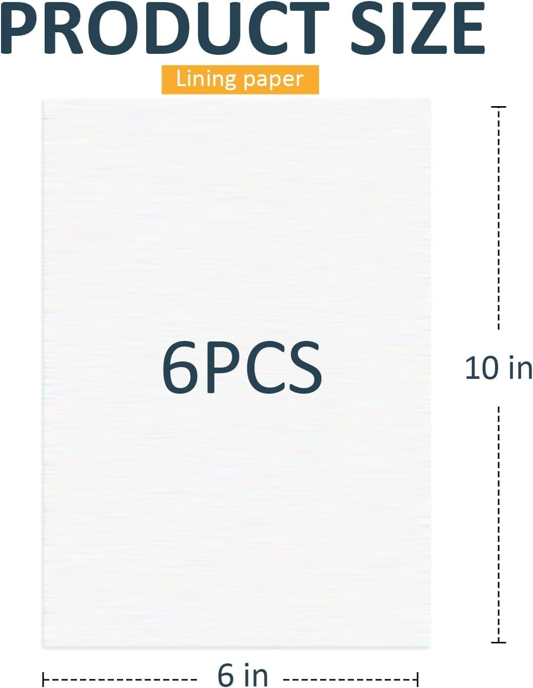 Wisedry Flower Press Accessories, 6 PCS Natural Fiber Blotting Paper, Lining Paper, and Foam Sheets, 10 X 6 Inch (25.4 X 15.2 Cm) image number 1