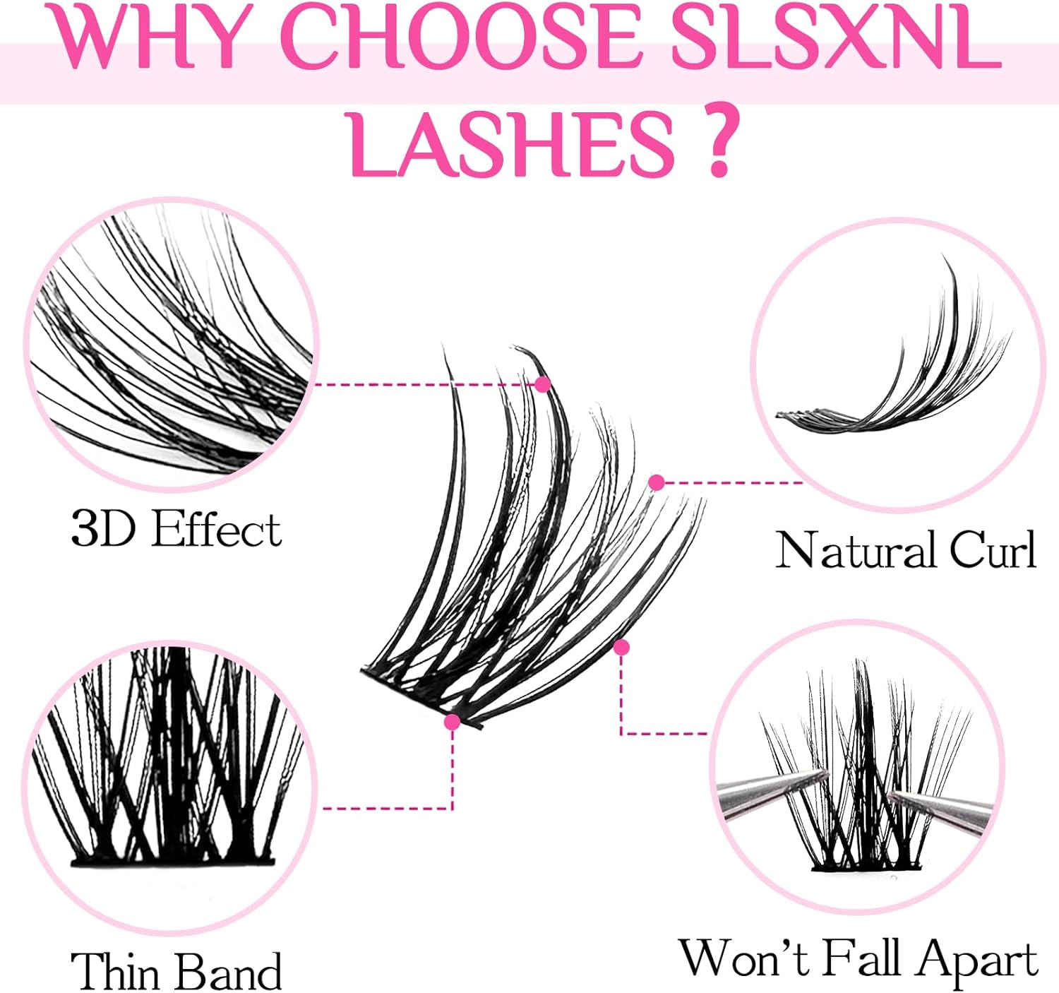 Lash Clusters C Curl Manga Eyelash Extensions Wispy 8-16MM Natural Spiky Eyelash Clusters Thin Band 120Pcs,8Mm 10Mm 12Mm 14Mm 16Mm Mix False Eyelashes image number 3