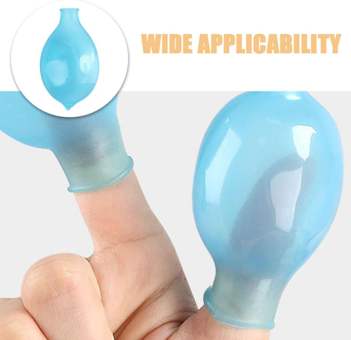 IDEANATEGRATE 5Pcs Tpe Big Toe Protectors Toe Caps for Corns Blisters Relief with Disinfection Soak Suitable for Women&rsquo;S Foot Care and Shoe Use image number 3