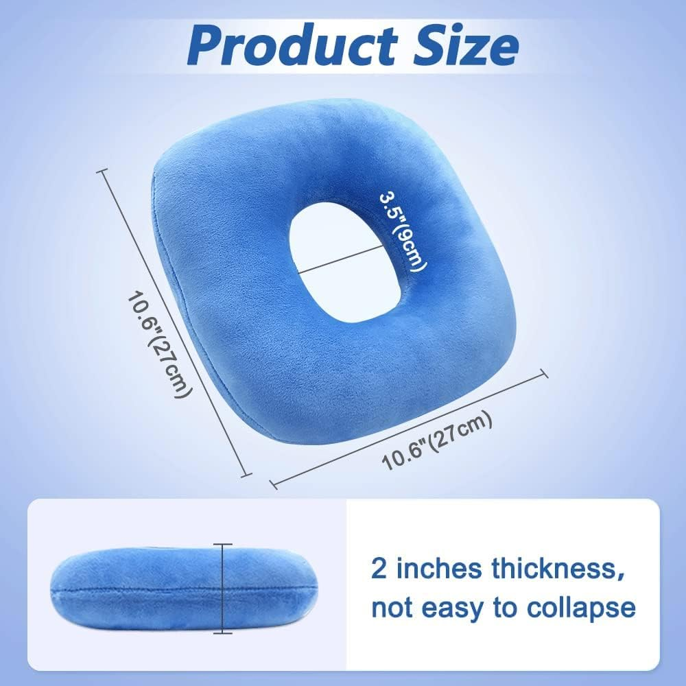 Piercing Ear Pillow for Side Sleepers with a Hole-Ear Inflammation Pain Relief Ear Cushions for Sleeping image number 2