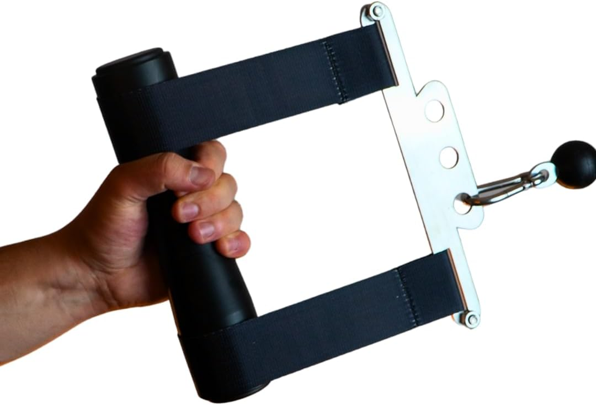 TG Wrist Wrench Conic - Conical Hand & Forearm Trainer for Grip Strength, Finger Strength & Wrists - Training Device for Cable Pull, Loading Pin & Resistance Band - Arm Wrestling, Fitness, Climbing