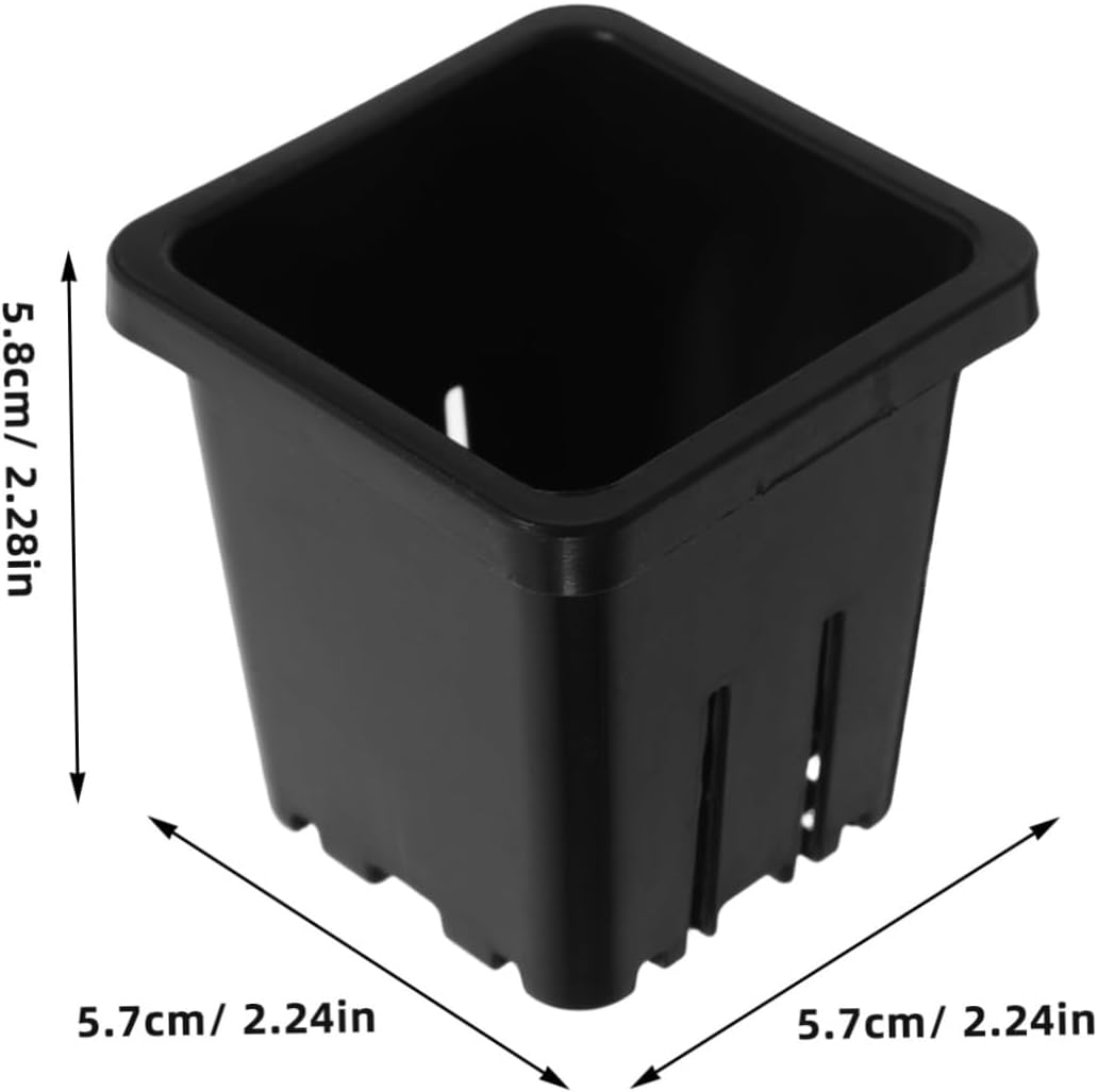 Parliky Plastic Hydroponic Pots Set of 10 Versatile Baskets for Indoor/Outdoor Gardening Aquatic Planting image number 5