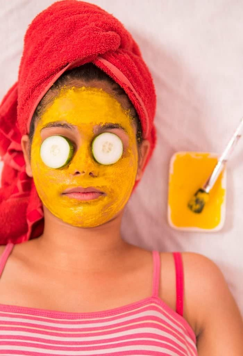 Kasturi Haldi Powder for Face Beauty Organic Skin Whitening Brightening Glowing Oil Control Facial Babies Baby Marriage Pure Herbal Organic Body Scrub :100Gm Wild Turmeric Manjal Jangli Haldi ) image number 1