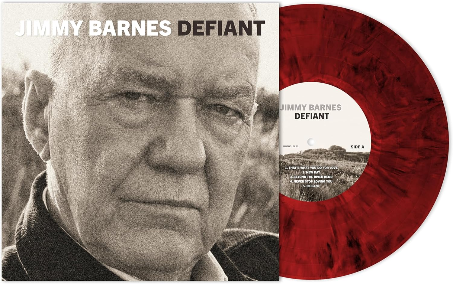 DEFIANT (Red and Black Marbled Vinyl)