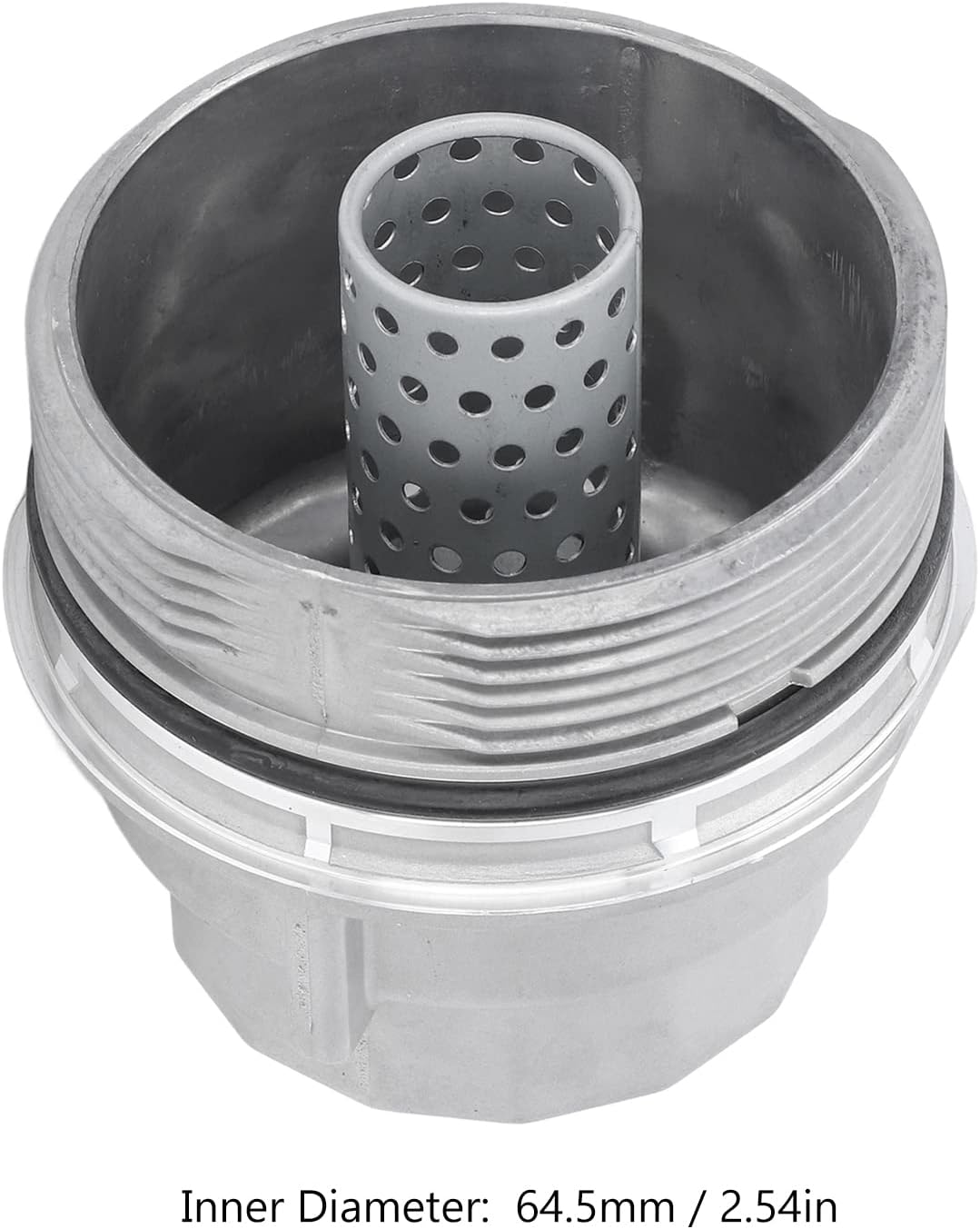 Viagasafamido Oil Filter Housing Cover Oil Filter Housing Coverage Module Assembly Lid 15620-31060 1562031060 15643-31050 Replacement for 4Runner image number 2