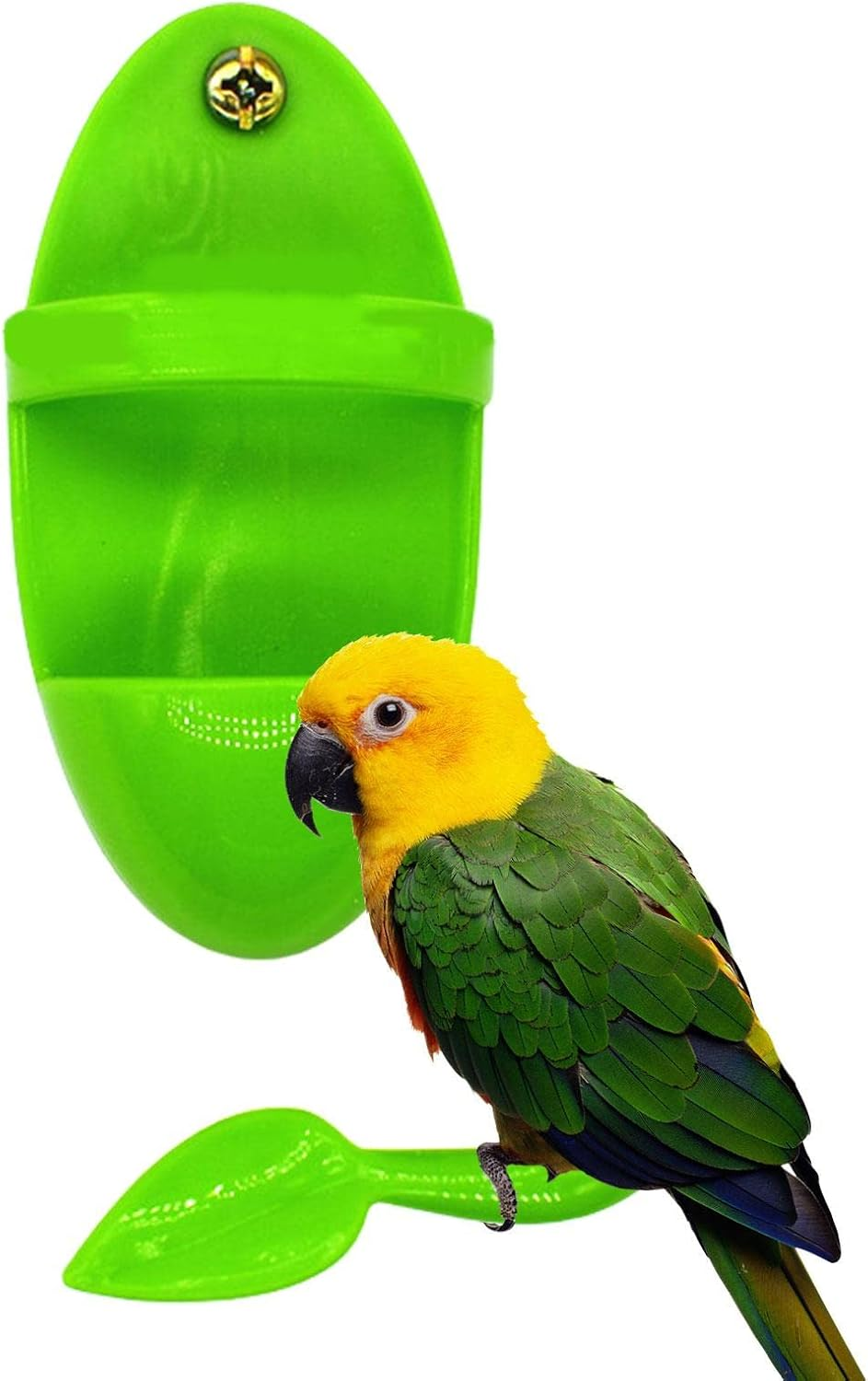 Cuttlefish Bone Holder for Birds - Feeder Cup for Budgies Accessories for Bird Cage, Food Storage for Cuttlefish Cuddle Bone Holders Cage Bowl Stand Perch