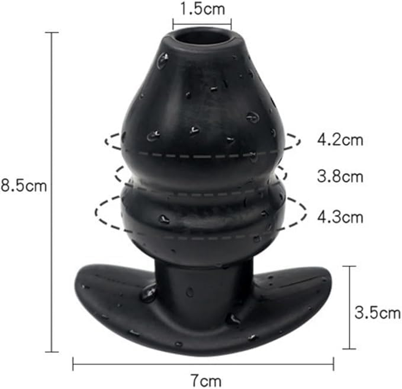 Electric Shock Soft Silicone Plug Butt Plug, E-Stim Anus Mas-Sager, Multi-Frequency Electric Stim-Ulation Anal Plug Dilator, Electric Shock Butt Plug Vibrators SM Sex Toy for Men image number 2