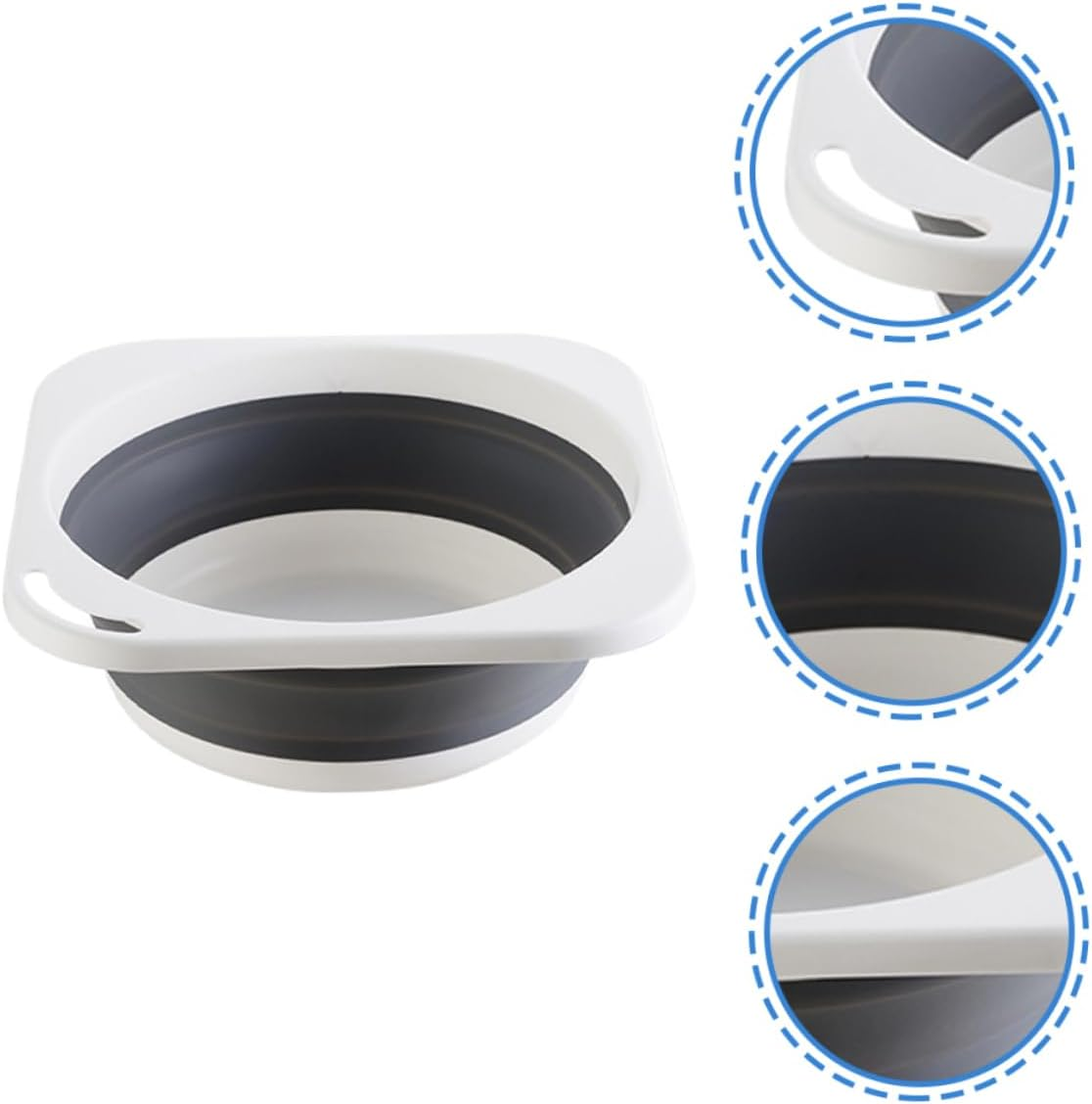 Gogogmee Folding Washbasin Compact Laundry Sink for Kitchen Bath Vegetable Cleaning Camping and Storage image number 2