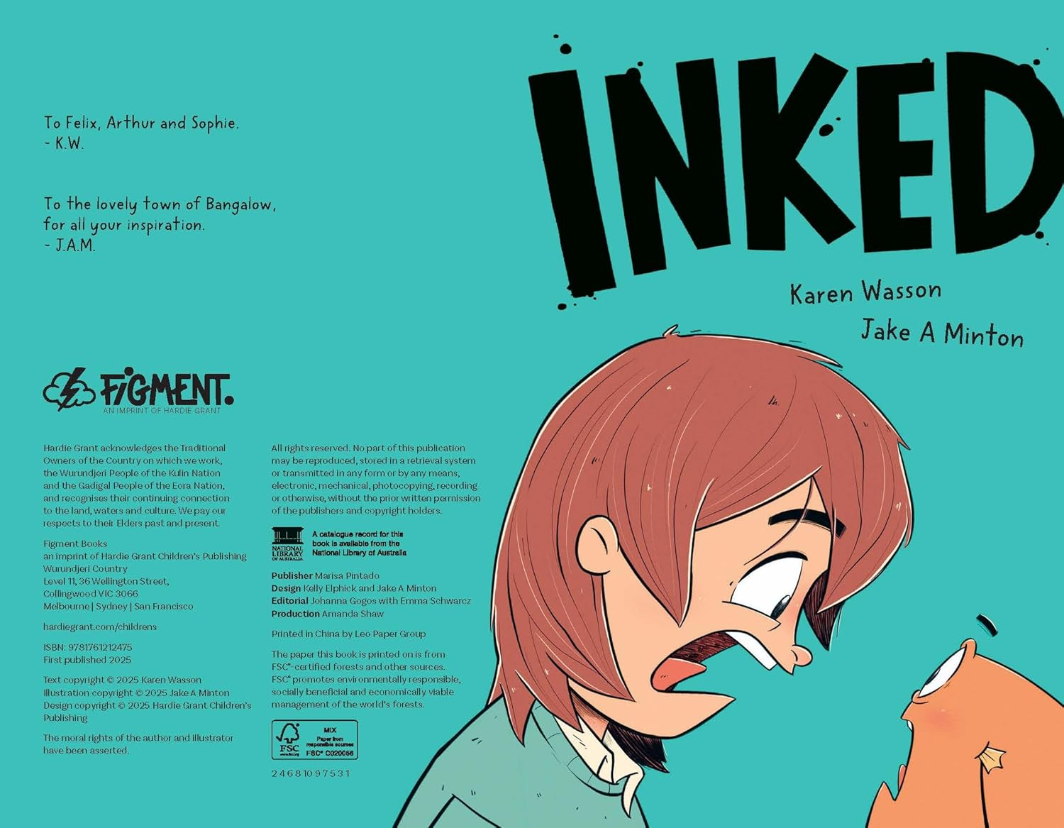 Inked: a Graphic Novel image number 1