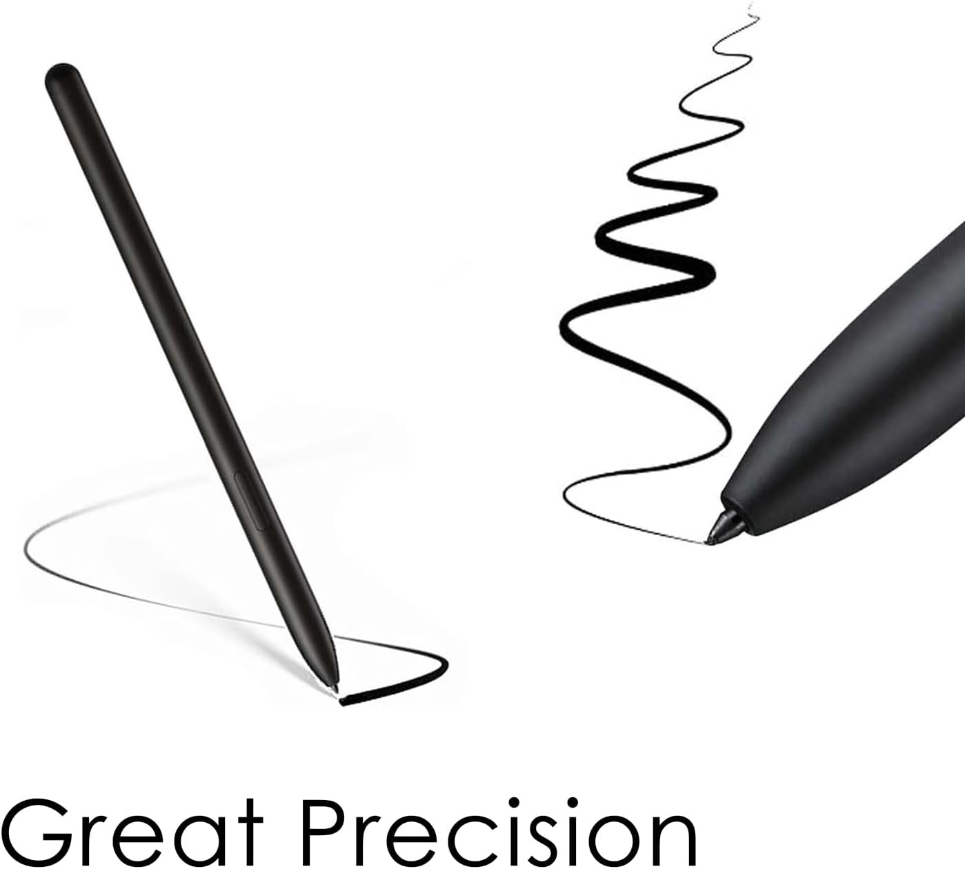 Lixiongbao 2 Pack Pen for Remarkable 2 Replacement Pen for Remarkable 2 Stylus Pen Compatible with Remarkable2,Palm Rejection Function(Black)