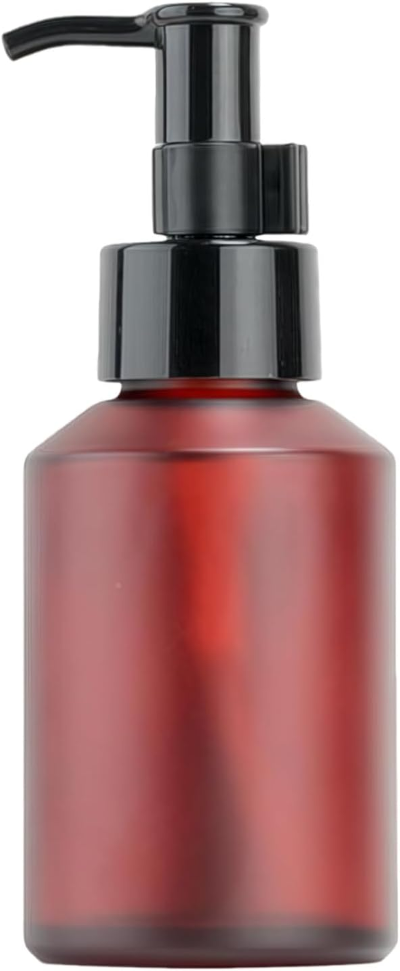 200Ml/6.7Oz Empty Wine Red Glass Pump Bottle with Black Pumps Refillable Soap Dispenser Cosmetic Containers for Essential Oil Lotion Cream, Wine Red, 200Ml/6.7Oz, Fashion image number 5