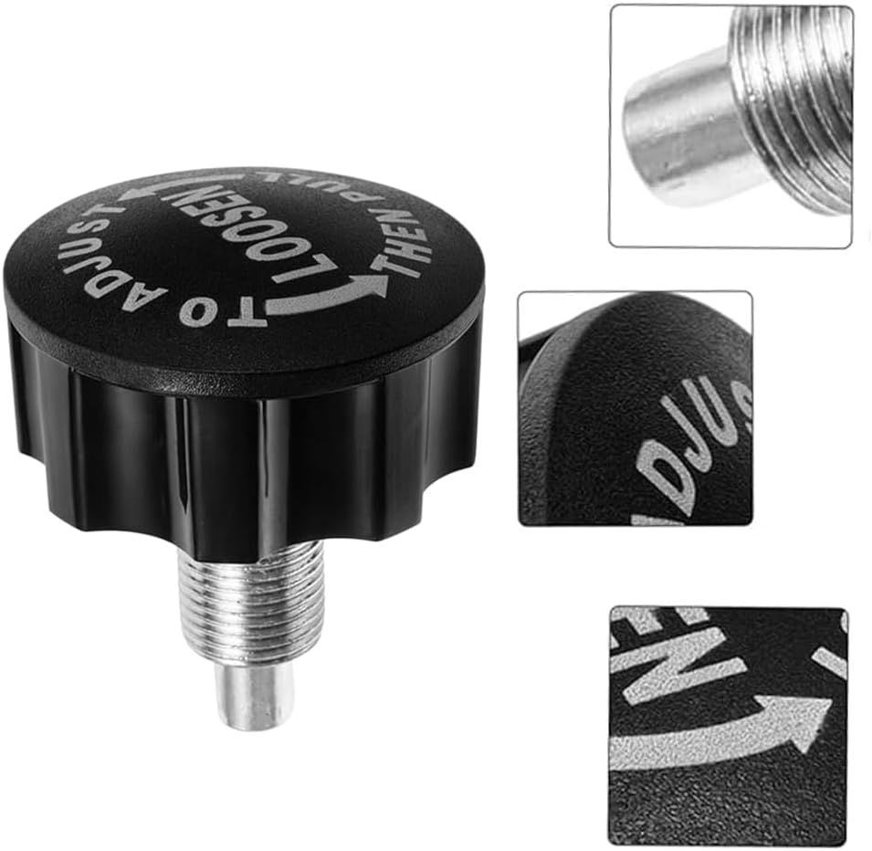 Pull-Up Spring Knob Pop Pin for Most Exercise Bikes Equipment - Compatible with Statioanry Bikes, Weight Benches image number 3
