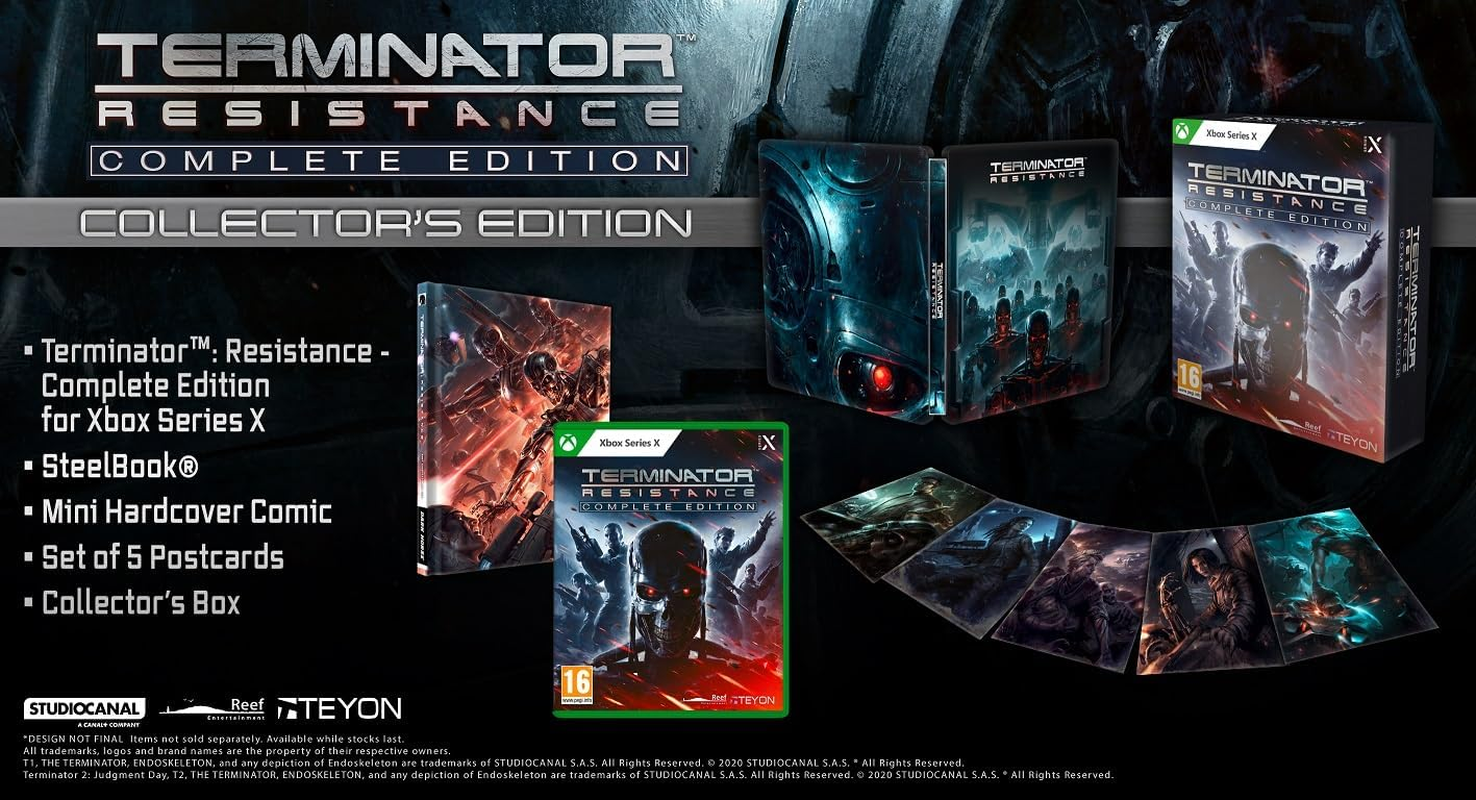 Terminator: Resistance Complete Edition - Collector'S Edition (Xbox Series X) image number 2