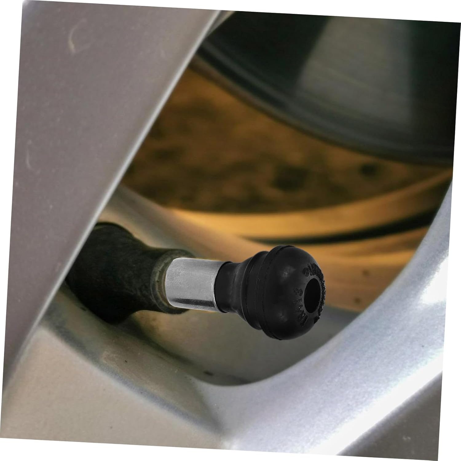 GARVALON 10Pcs Metal Valve Stem Replacement Kit for Cars Truck Tubeless Tire Air Valve Stems Wheels Automotive Accessory image number 1