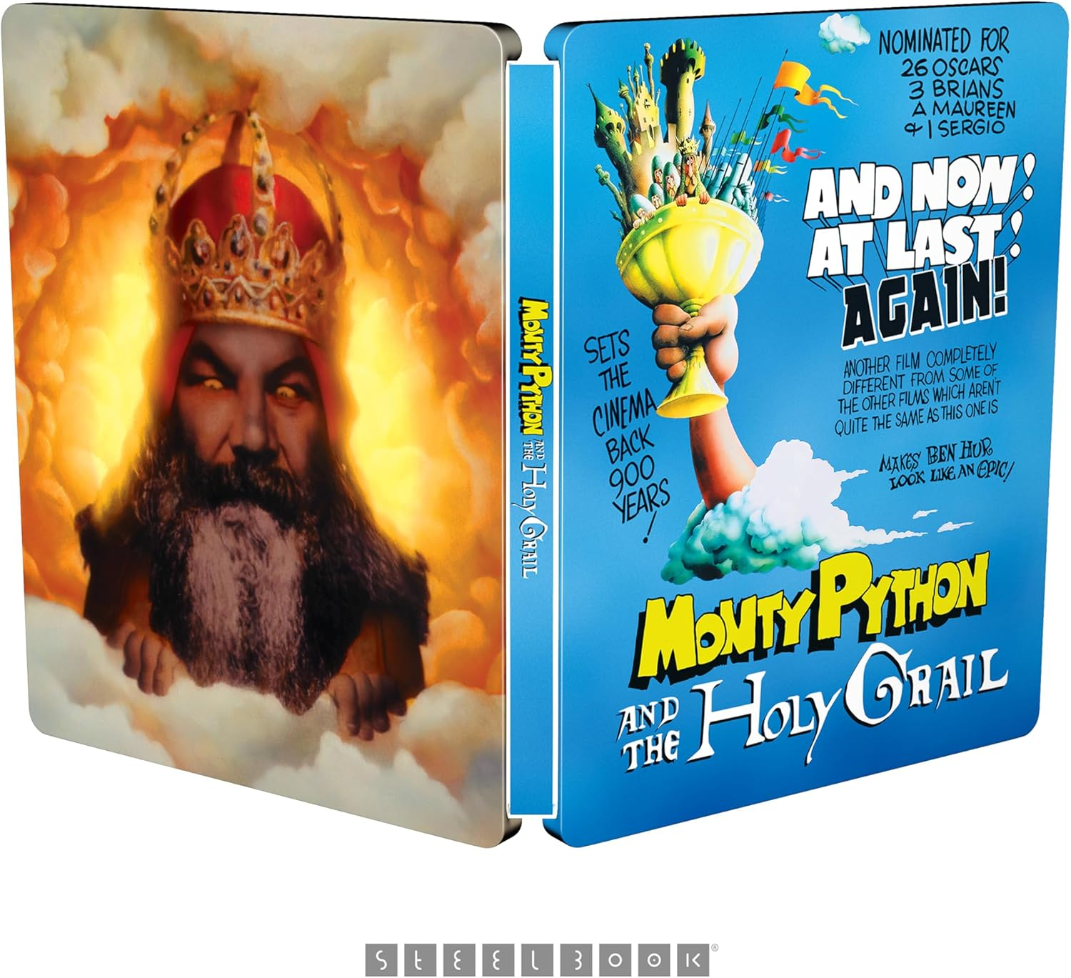Monty Python and the Holy Grail STEELBOOK [Blu-Ray] [Region a & B & C] image number 2