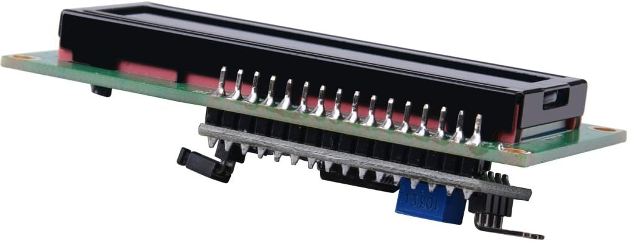 IIC/I2C/TWI 1602 Display Module 16X2 Serial Blue Backlight LCD Module for Arduino UNO R3 MEGA2560 image number 1