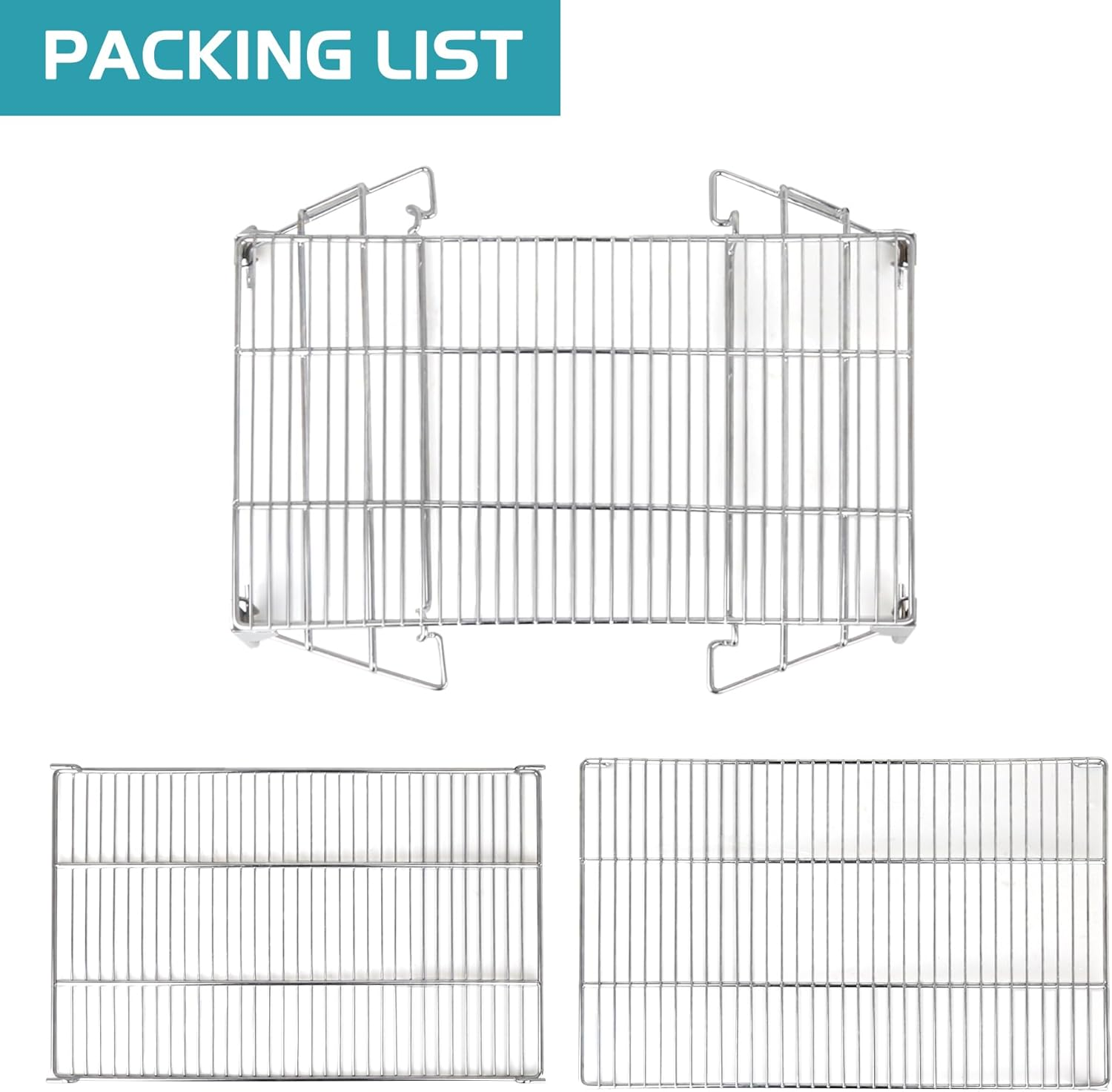 Jerky Racks for Traeger Pro 575 22 34 Pit Boss More Barrel Pellet Grill Smoker Parts 3 Tiered Folding Barbecue Grilling Rack Stainless Steel Cooling Seasoning Smoking Warming BBQ Accessories image number 5