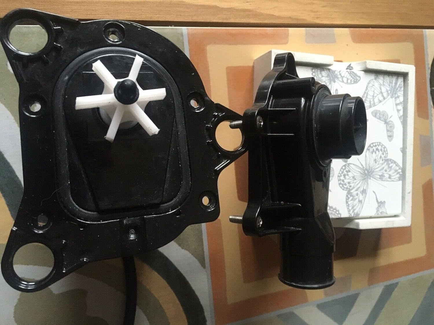 For Intex Pure Spa Impeller Suitable Model Type SSP-H-20-M & SB-20M for Water Pump, Impeller with Stainless Steel Shaft and Bushes Pure Spa Hot Tub Pump Impeller image number 3