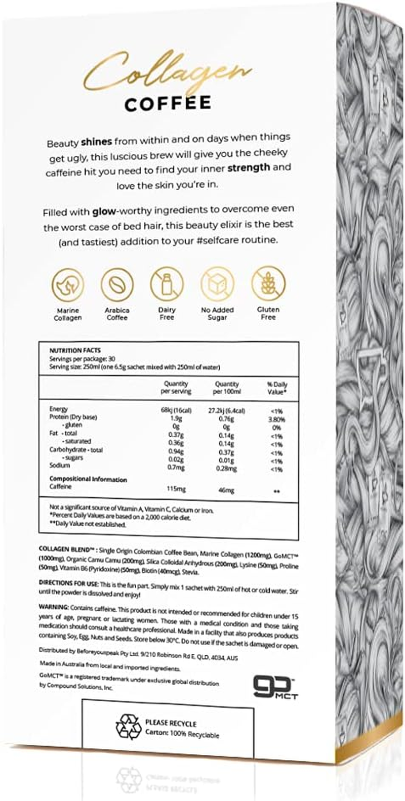 Beforeyouspeak Collagen Coffee - Original image number 2