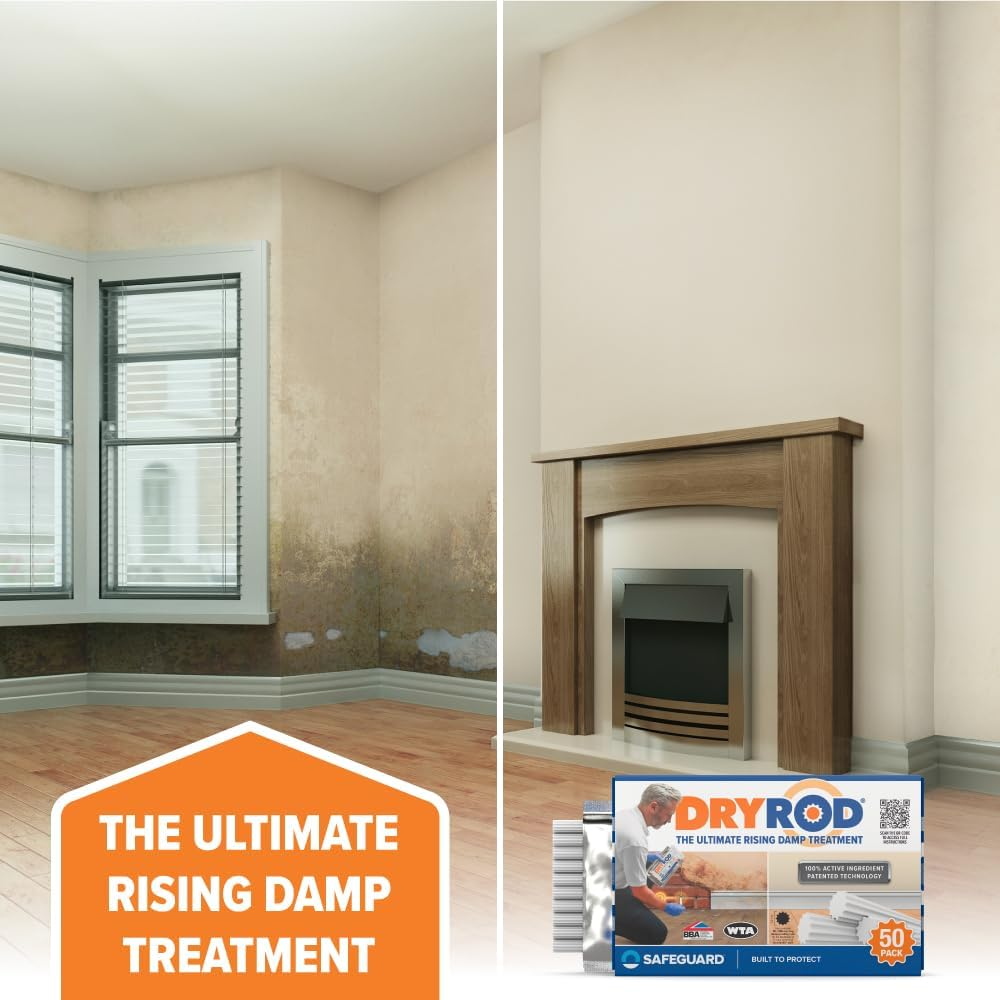 Dryrod Damp Proofing Rods - Next Generation Rising Damp Treatment (50 Pack) image number 2