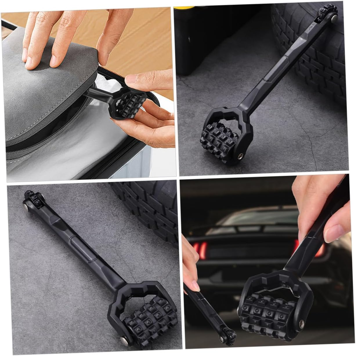 BESTOYARD 2Pcs Automotive Sound Deadening Roller Tool for Noise Reduction Dual- Design for Car Soundproofing and Dampening image number 5