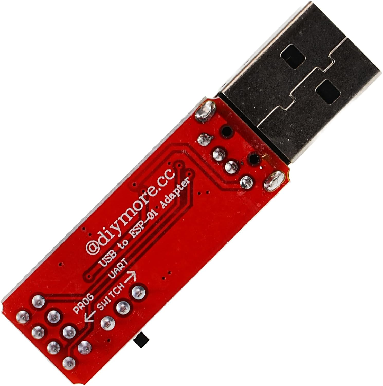 2Pcs USB to ESP-01 Adapter | ESP-01S Programmer ESP8266 Wireless Wifi Module Wifi CH340G UART PORG 4.5-5.5V 115200 Baud Rate image number 6