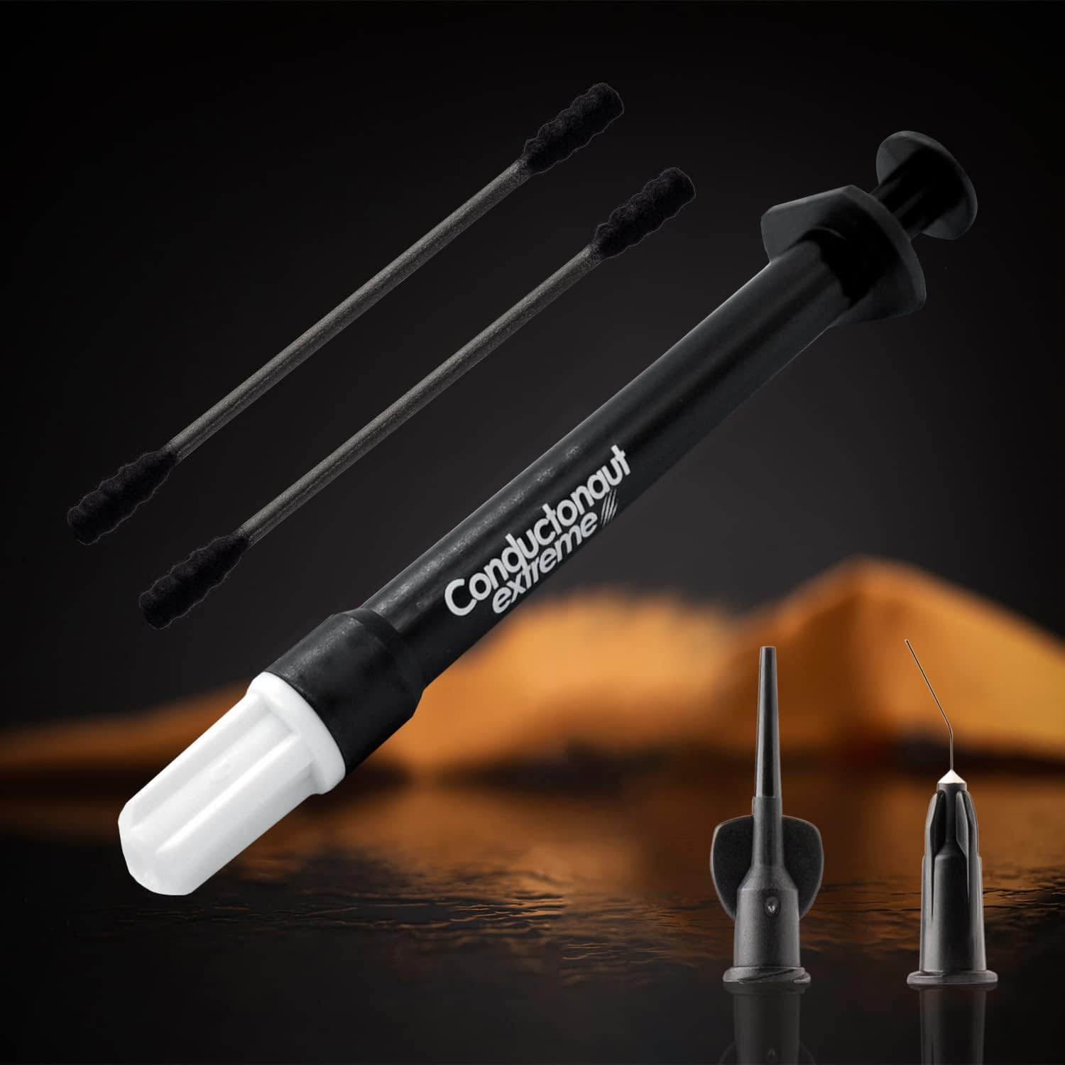 Thermal Grizzly Conductonaut Extreme Thermal Grease - 1 Gram Liquid Metal Thermal Paste for Cooling the CPU, GPU (Conductonaut Extreme 1G Combo) Made in Germany image number 2