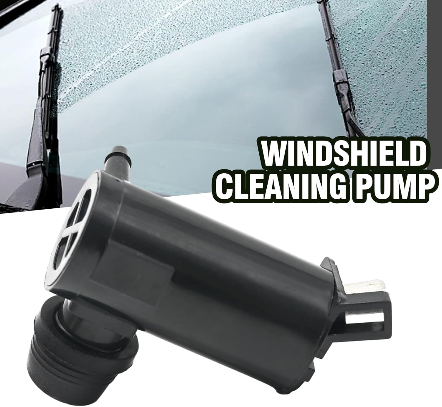 SYOWADA 83BB17K624AA Windscreen Washer Pump Motor, Replacement for Ford Territory SX 2004 2005, Replaces 6156960 6140949 83BB17K624BA image number 3