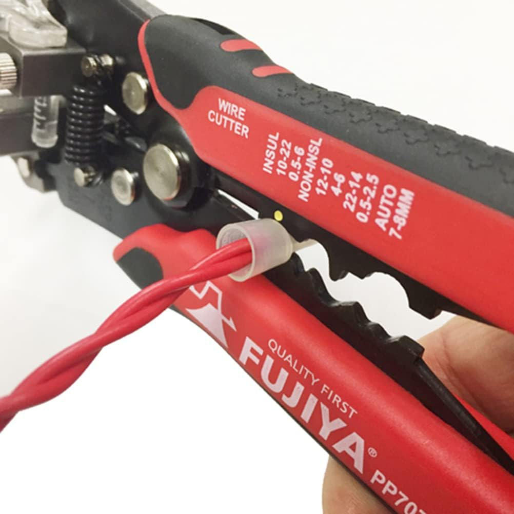 Fujiya PP707A-200 Auto Multi Stripper (With Wire Cut, Strip, Simple Crimping Function), Strip Wire Diameter Automatic Adjustment Type image number 5