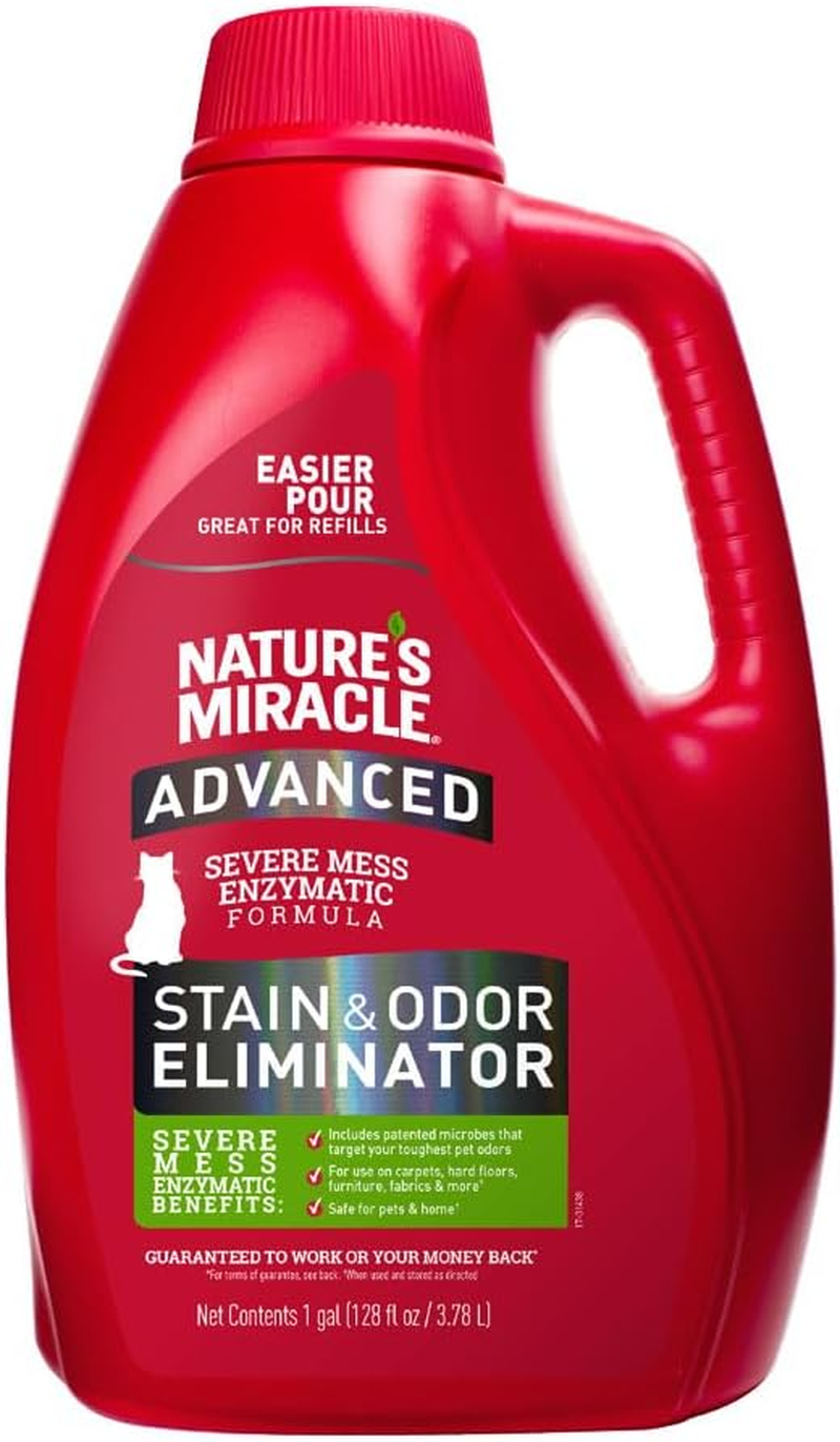 Nature'S Miracle Advanced Stain & Odour Remover Cat 3.78 LTR image number 2