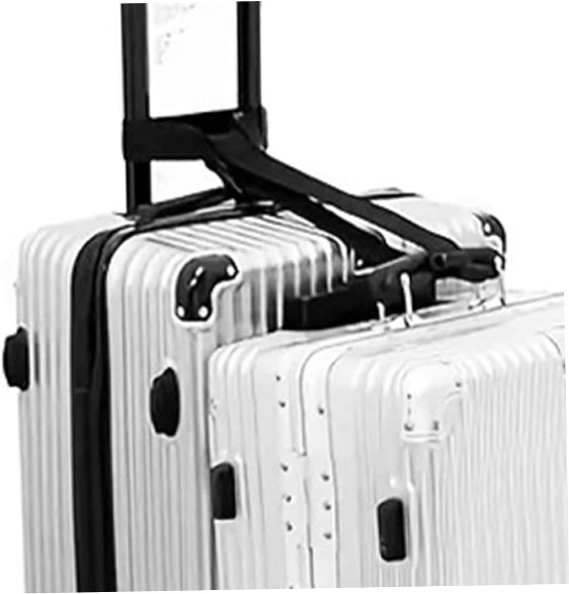 NIYANGLE Adjustable Luggage Connector Straps Travel Belt Set with Buckle Heavy Duty Suitcase Fixing Straps for Outdoor Travel Accessories and Suitcase Security image number 4