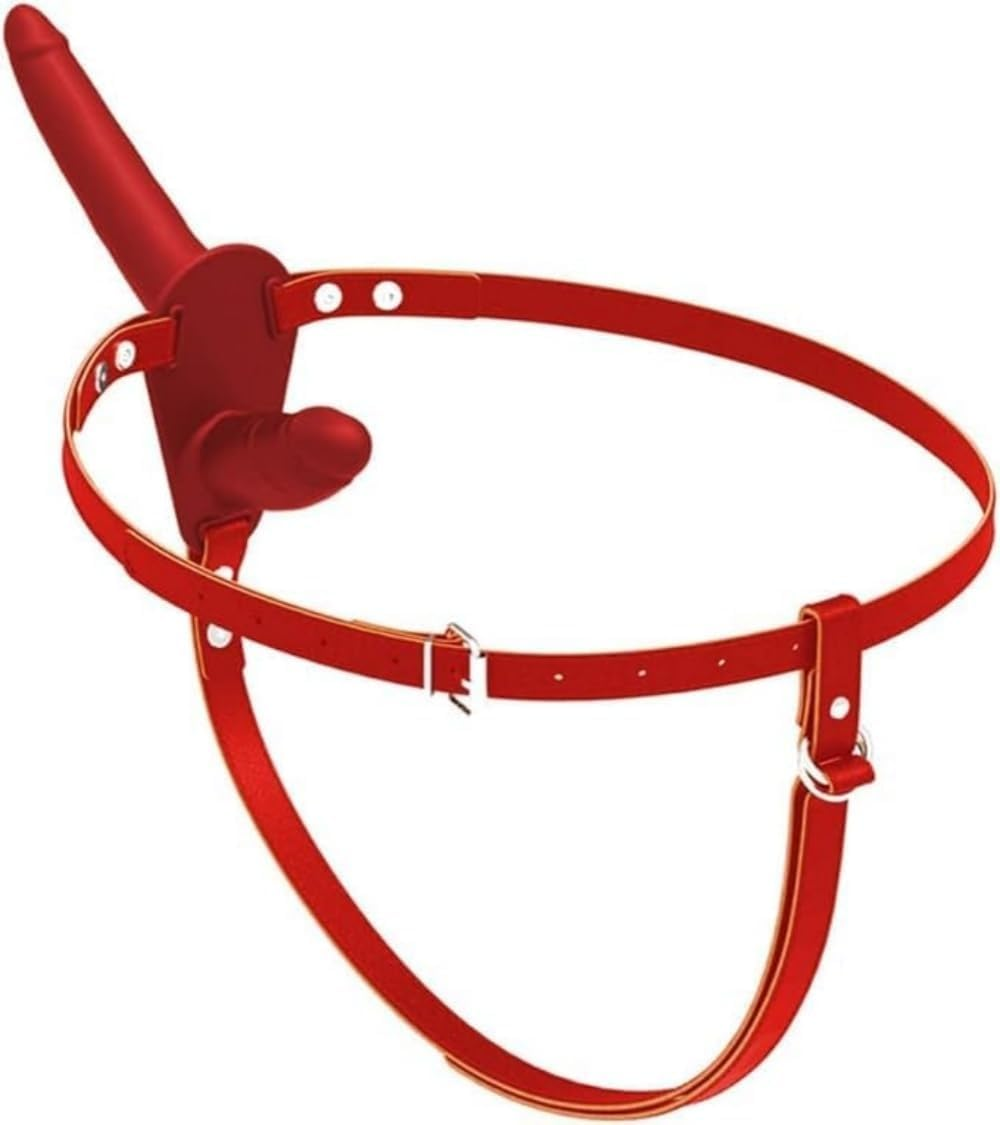 Strap on Dildo Adult Sex Toys, Wearable Strapon Harness with 2 Removeable Realistic Silicone Anal Small Dildo, Adjustable Dildo Harness for Couples' Pegging, Perfect for Beginners image number 2