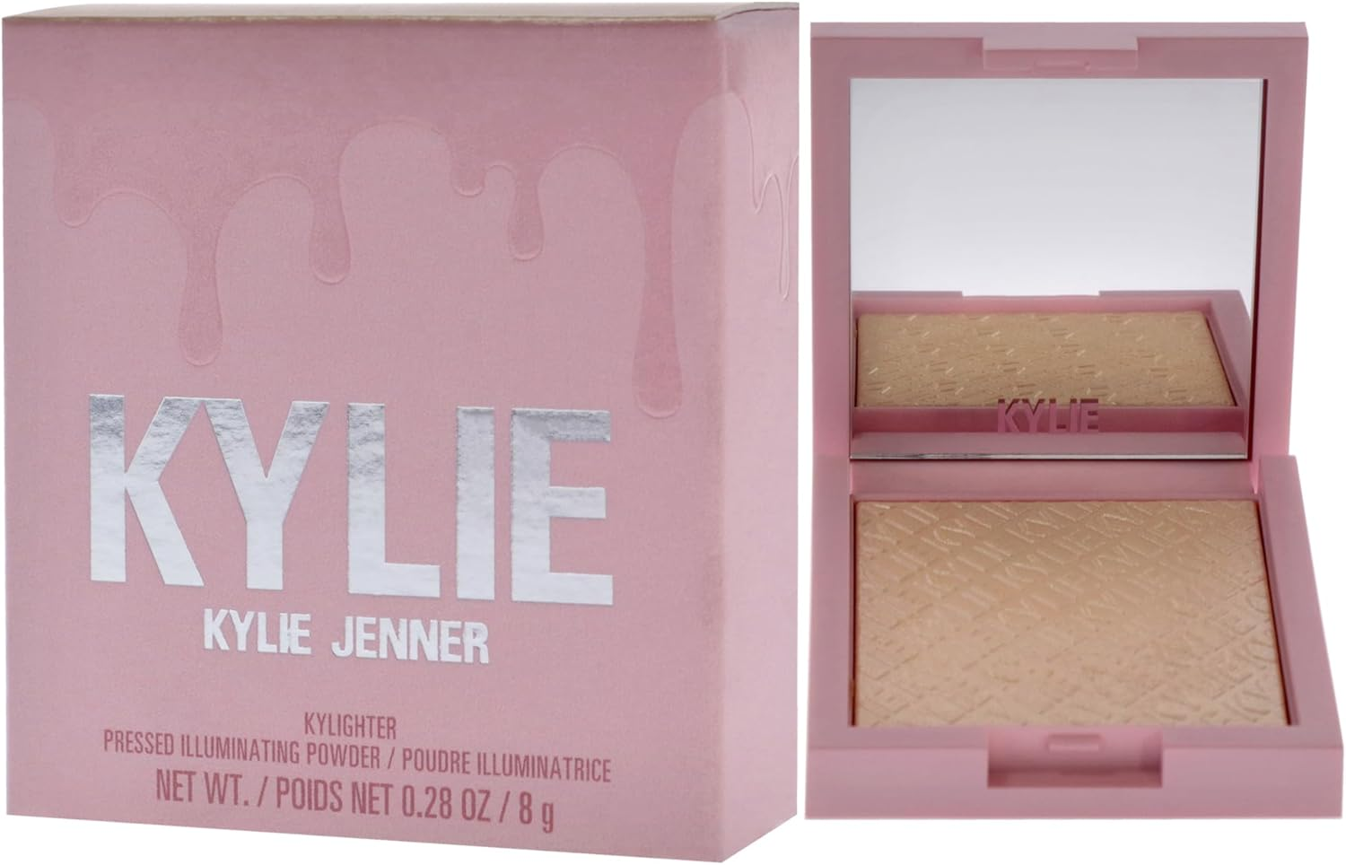Kylie Cosmetics Kylighter Pressed Illuminating Powder - 020 Ice Me Out for Women 0.28 Oz Highlighter image number 1