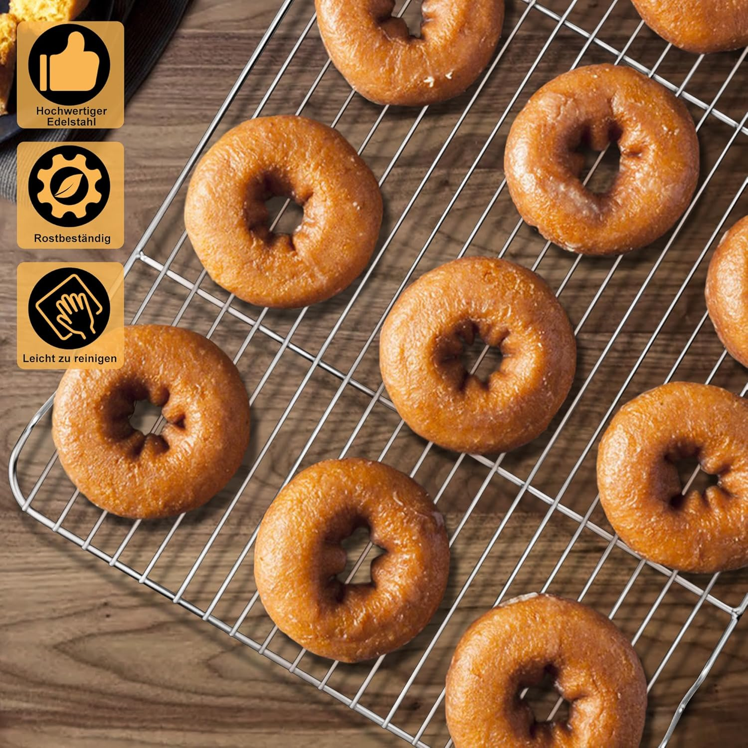 Haware Cooling Rack Set of 2 &ndash; 41.5 X 29 X 2 Cm image number 6