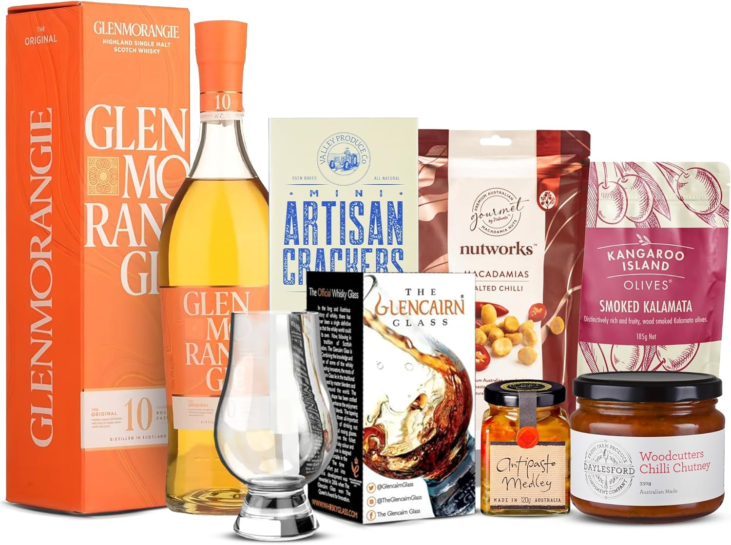 Luxury Whisky Hamper, Gourmet Delights, Thoughtful Thank You Gesture, Whisky, Chutney, Olives & Gourmet Snacks image number 6