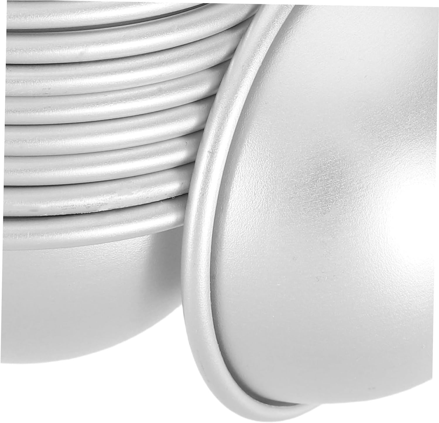 12Pcs Aluminum Bath Salt Molds Semicircular Ball Moulds DIY Bath Bomb Molds image number 4