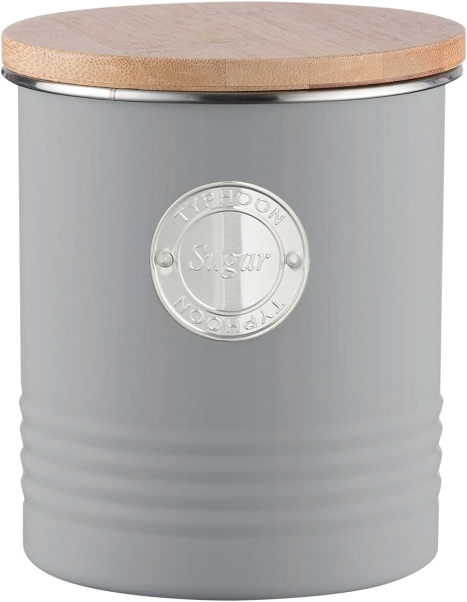 Typhoon Living Sugar Canister, Grey, 1400.733V, 1 Litre image number 1