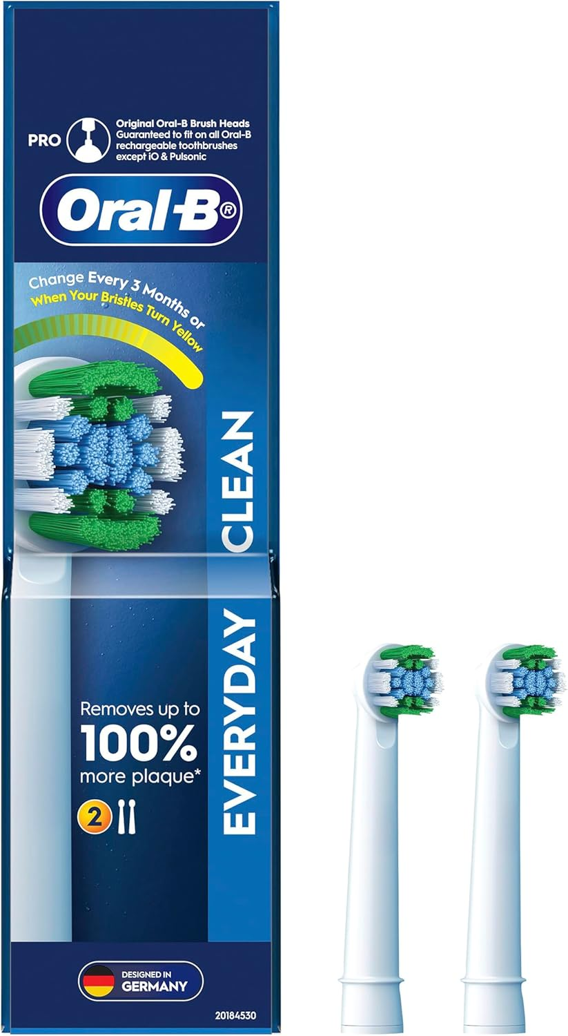 Oral-B [GENUINE] Everyday Clean Electric Toothbrush Replacement Heads, 2 Pack image number 3