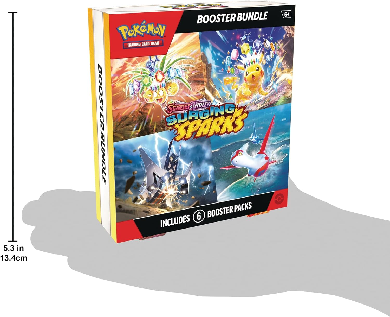 Pok&eacute;mon TCG: Scarlet and Violet - Surging Sparks Booster Bundle image number 2