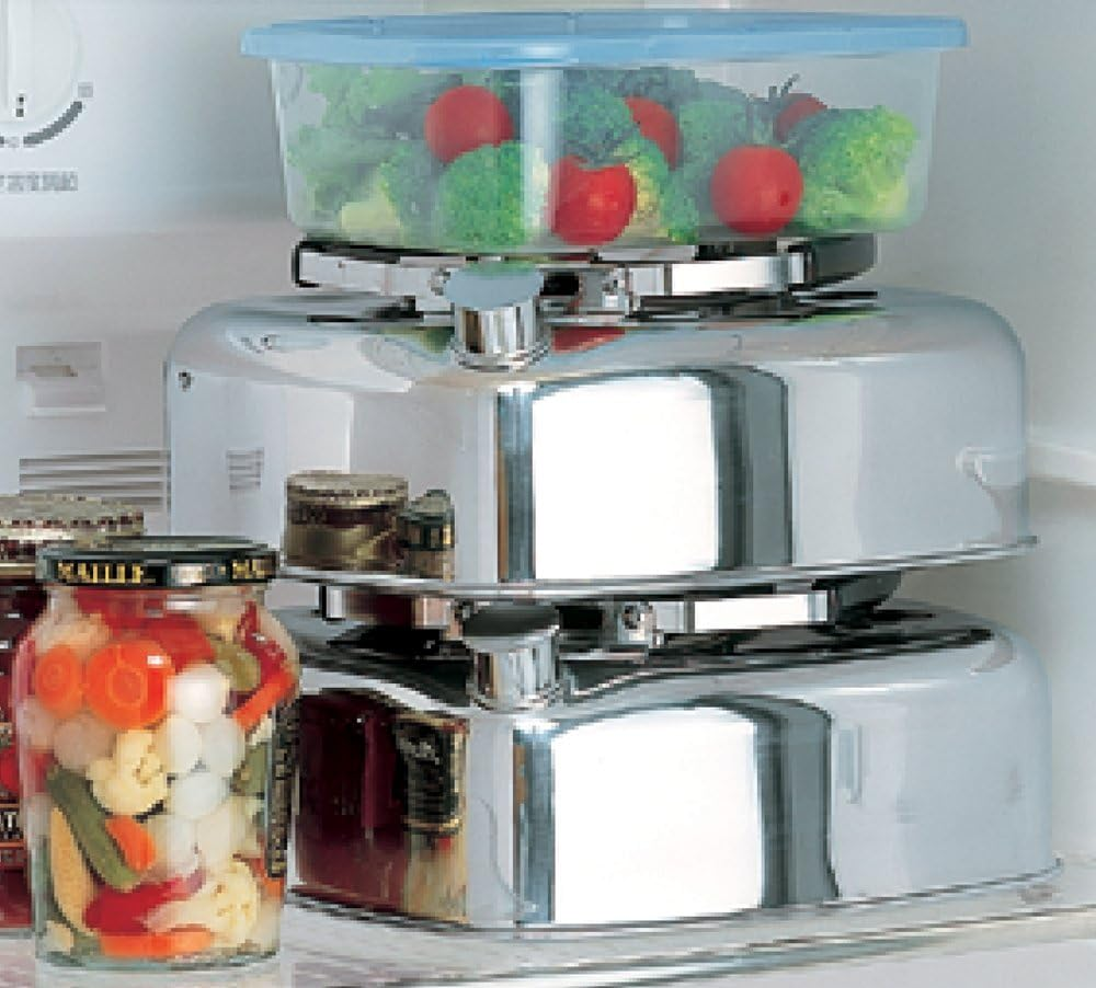 Sugiyama KS-2621 Kettle, 6.5 Gal (2.5 L), Compatible with Induction and Gas Fire, Stainless Steel, Stores in the Refrigerator, Barley Tea, Compact, Storable, Stackable, Made in Japan image number 2