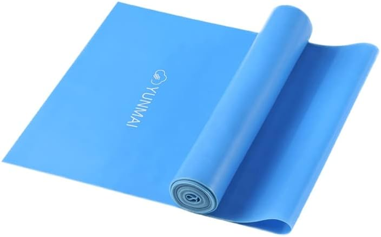 Yunmai Resistance Yoga Strap, 25Lb/11.3Kg, Blue image number 2