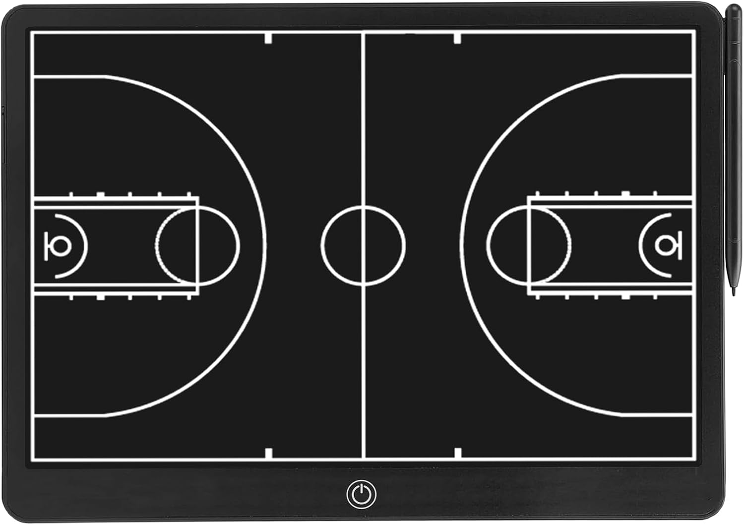 Electronic 16 Inch Basketball Coaching Boards, Portable Erasable Pro Strategy Board for Training Teaching Competition Command,Tactical Drawing Tablet Coach Gifts image number 1