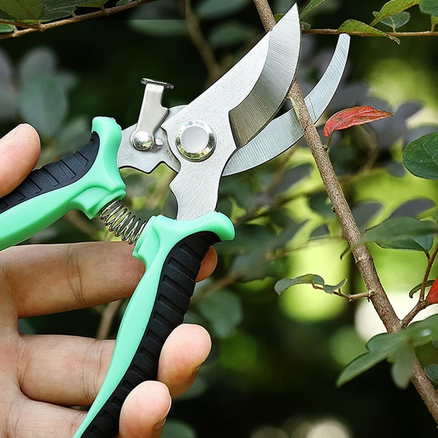 Generic 4 Pack Garden Pruning Shears, Stainless Steel Bypass Pruning Shears, Multicolor, 35Mm Cutting Width, Ideal for Gardening