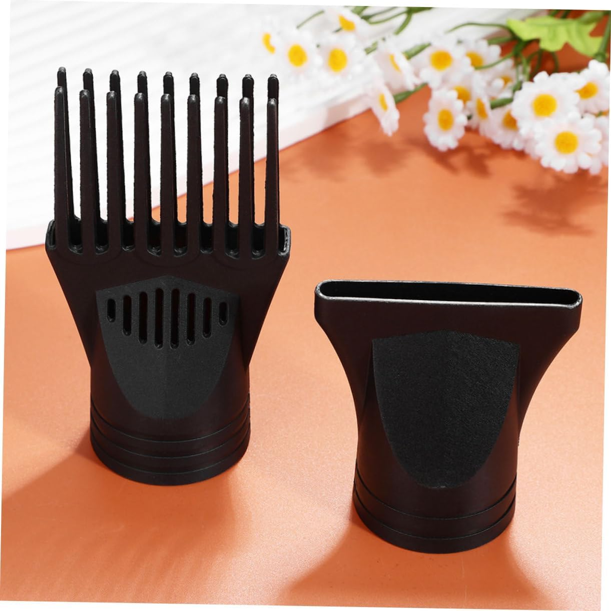 ARTSEWPLY Professional Nylon Hair Dryer Attachment Nozzle Heat Resistant Hairdressing Tool for Volume and Styling Easy to Install Accessories for Hair Dryers