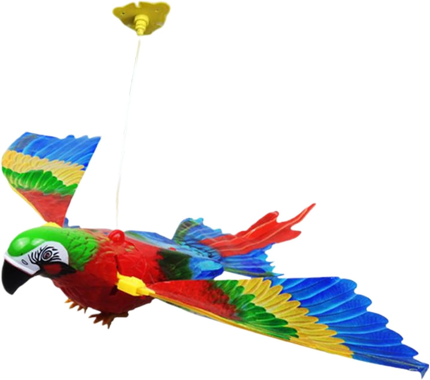 Flying Bird Cat Toy | Flying Interactive Bird Cat Toy with Light Sound,Electronic Pet Supplies Simulation for Indoor Exercise Stimulating Hunting Play Ceiling Jumping