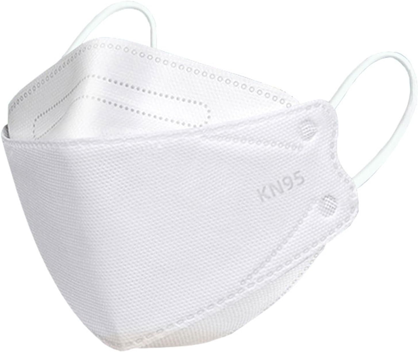 BGENHPON [20Pcs] 3D Premium Nonwoven Face Mask N95 Protection UV Clean Soft Comfortable Breathable for Daily Use